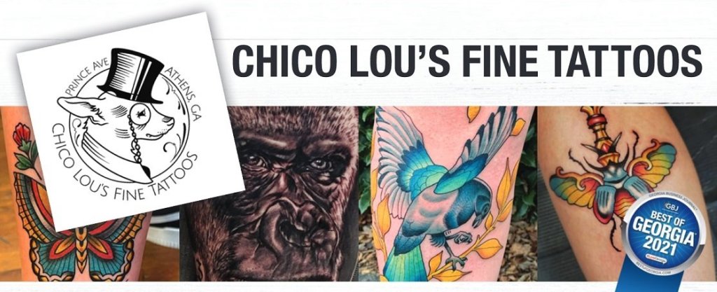 Chico Lou's Fine Tattoos Best of Georgia Winner